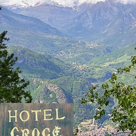 Albergo Croce Bianca Brusson Esterno foto
