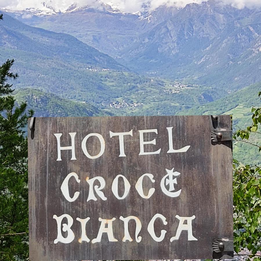 Albergo Croce Bianca Brusson Esterno foto