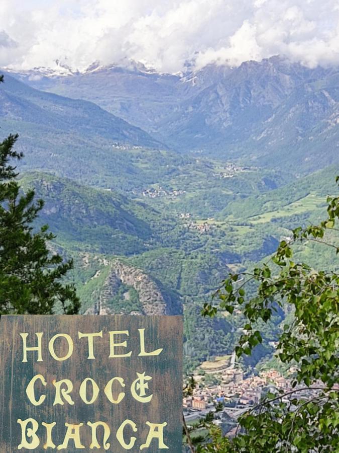 Albergo Croce Bianca Brusson Esterno foto