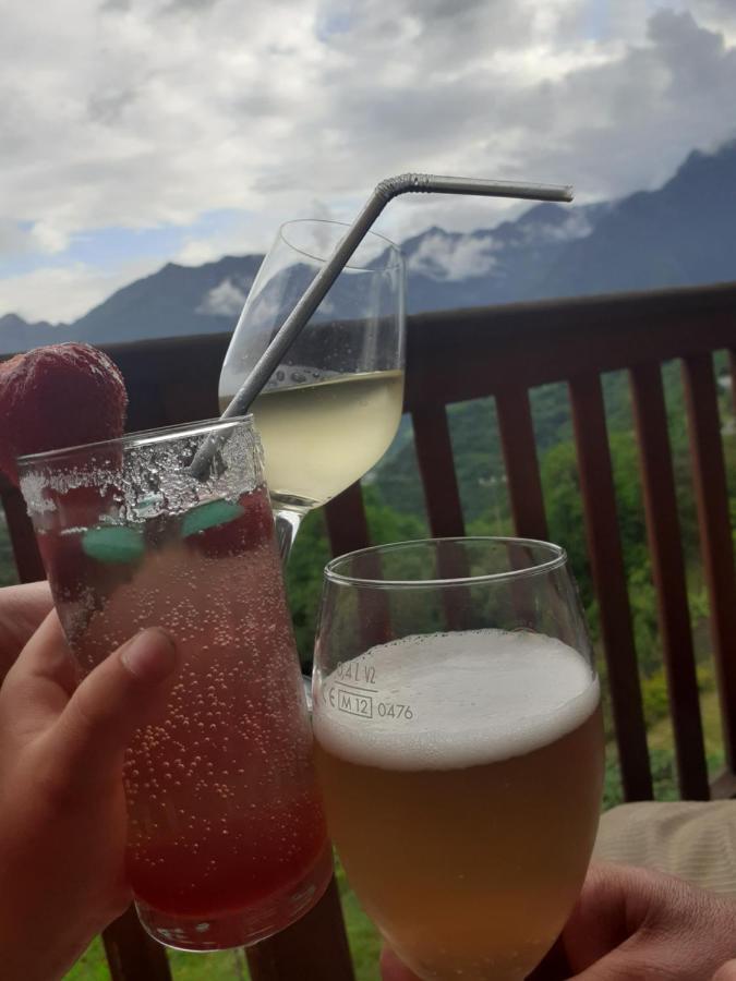 Albergo Croce Bianca Brusson Esterno foto